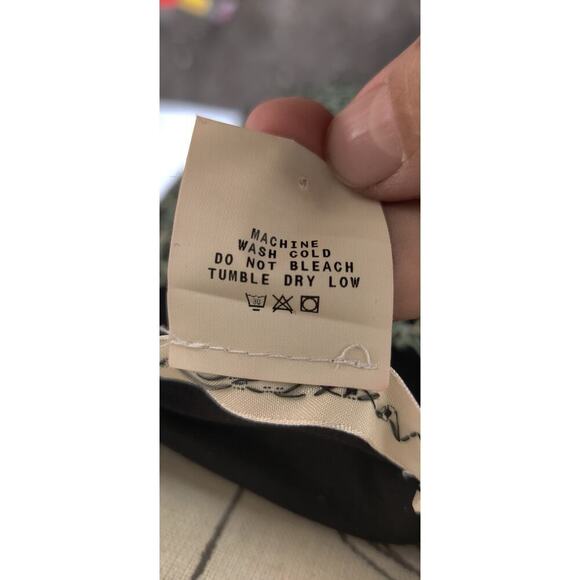 Vintage Max Studio Y2K 90's Halter Sleeveless Babydoll Top Size M Black - Picture 6 of 7